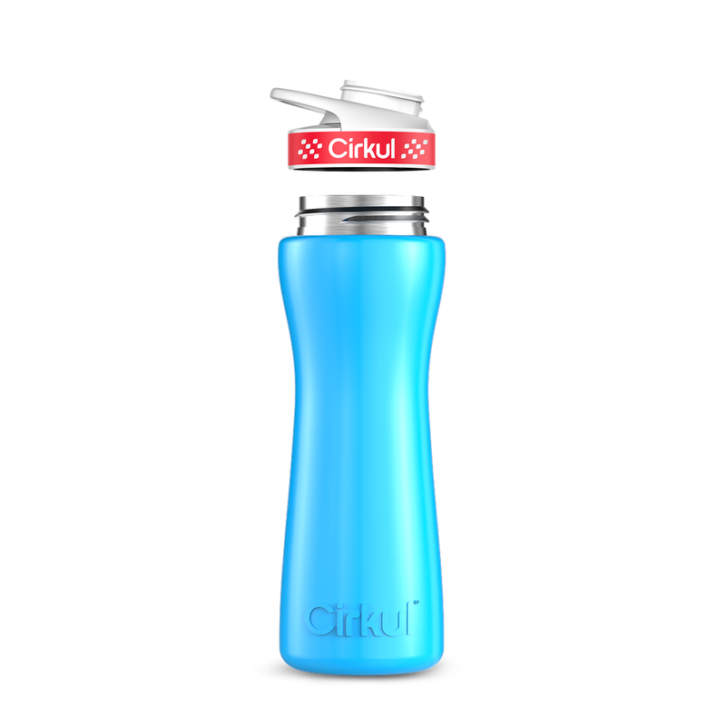 22oz. Stainless Steel Bottle & Comfort Grip Lid - YJQW