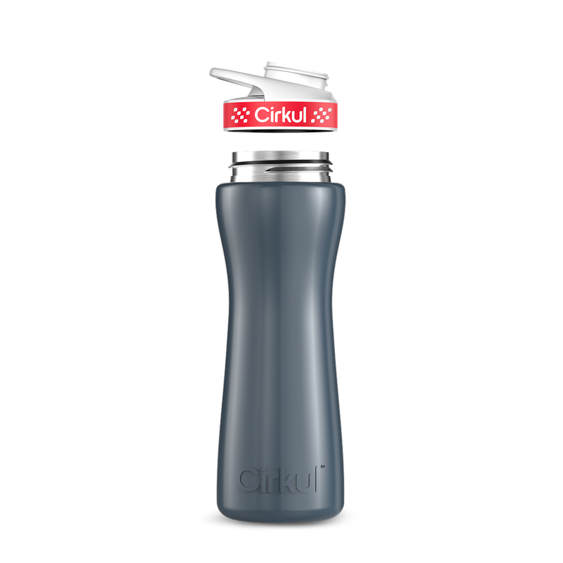 22oz. Stainless Steel Bottle & Comfort Grip Lid - YJQW