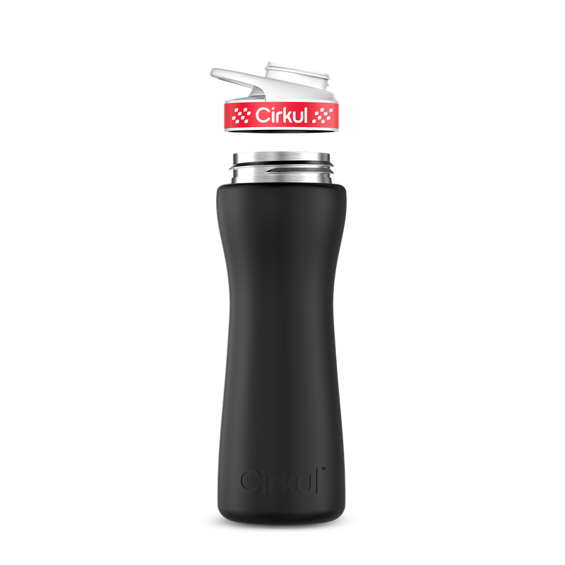 22oz. Stainless Steel Bottle & Comfort Grip Lid - YJQW