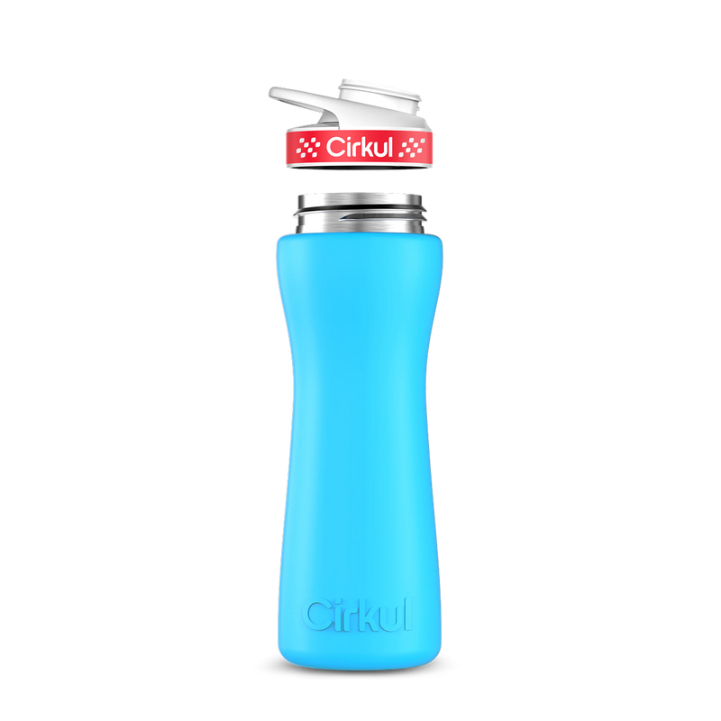22oz. Stainless Steel Bottle & Comfort Grip Lid - YJQW