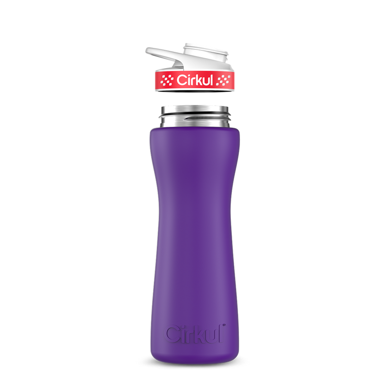 22oz. Stainless Steel Bottle & Comfort Grip Lid - YJQW