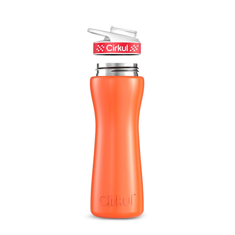 22oz. Stainless Steel Bottle & Comfort Grip Lid - YJQW