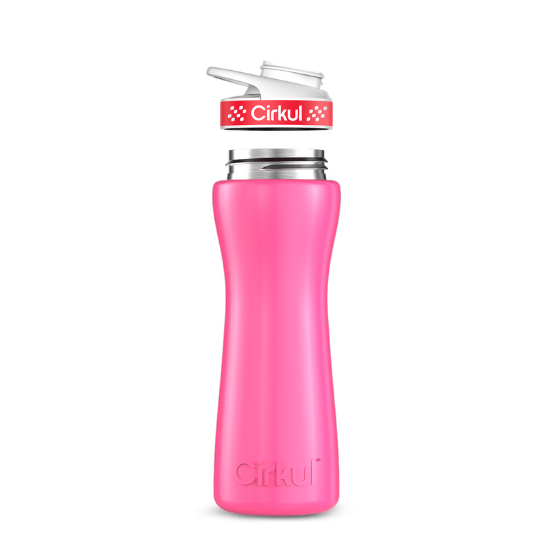 22oz. Stainless Steel Bottle & Comfort Grip Lid - YJQW