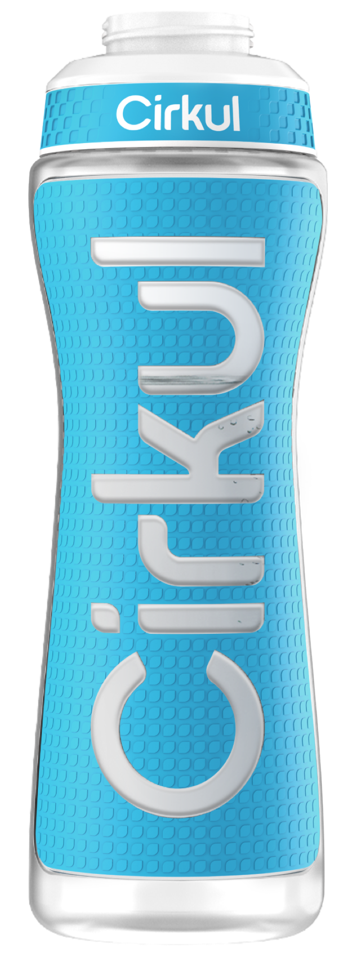 22oz. Grip Squeeze Plastic Bottle & Sport Lid - GOZY