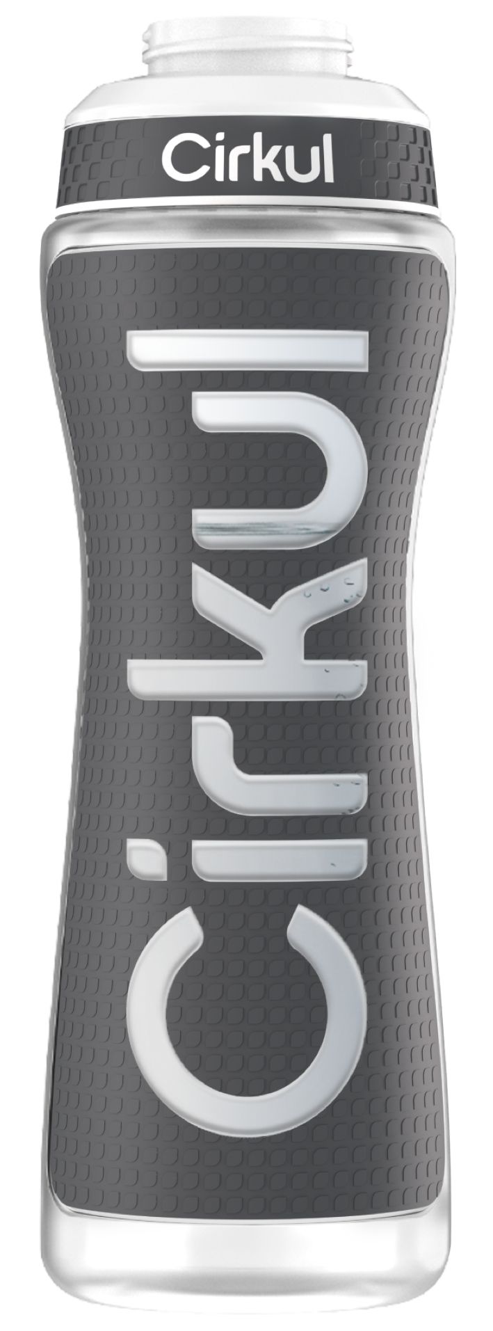 22oz. Grip Squeeze Plastic Bottle & Sport Lid - GOZY