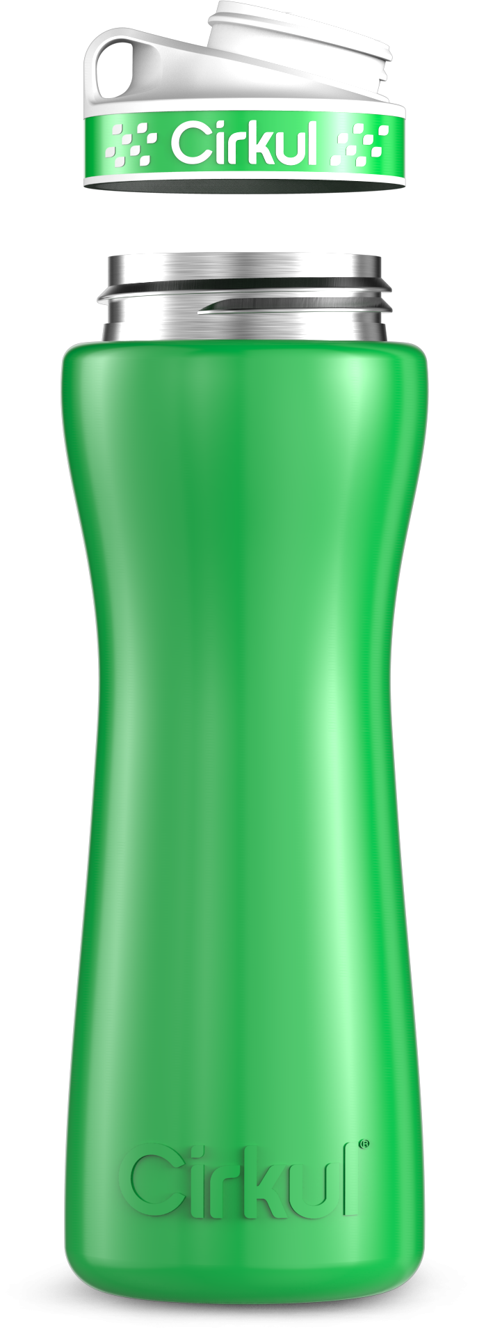 Custom 22oz. Stainless Steel Bottle & Comfort Grip Lid - U8JY