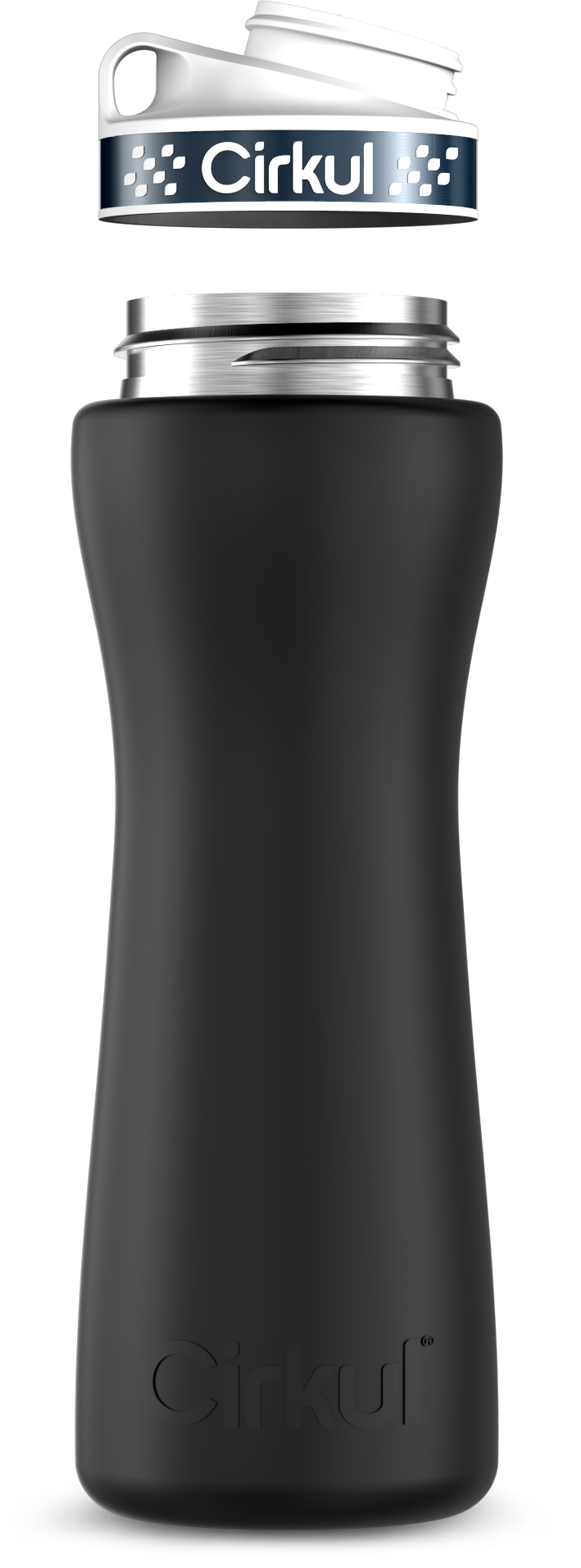 Custom 22oz. Stainless Steel Bottle & Comfort Grip Lid - U8JY