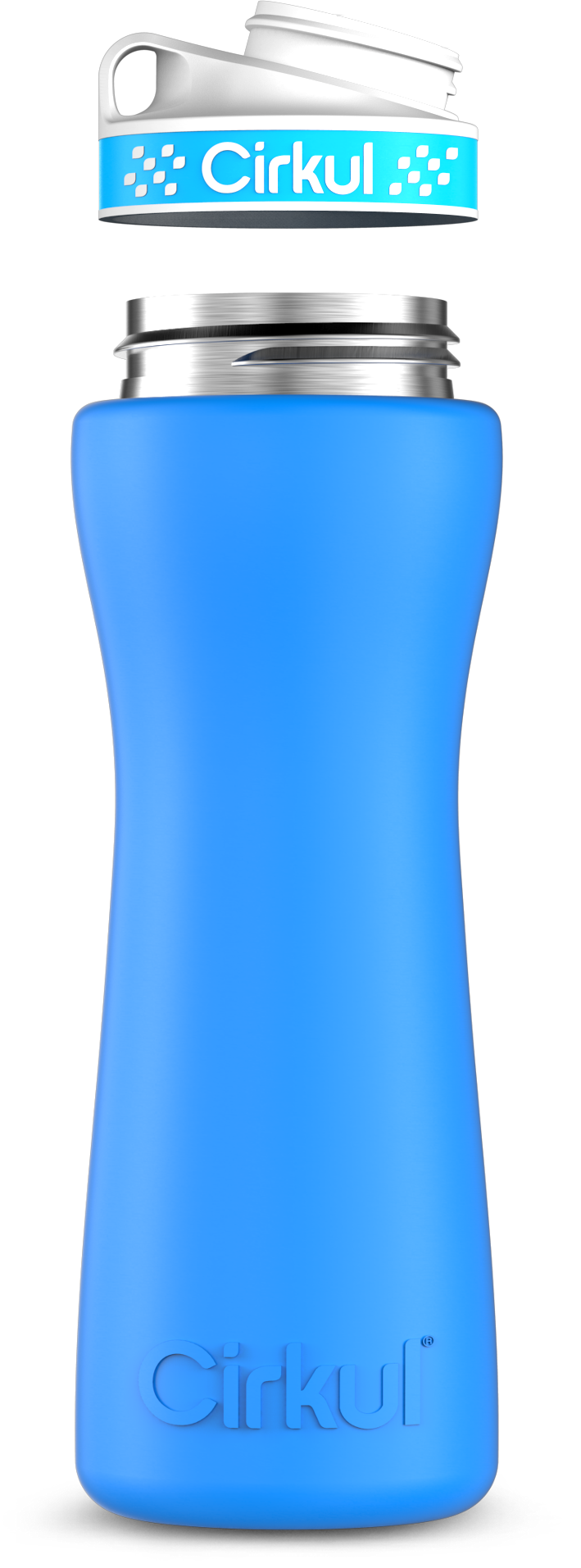 Custom 22oz. Stainless Steel Bottle & Comfort Grip Lid - U8JY