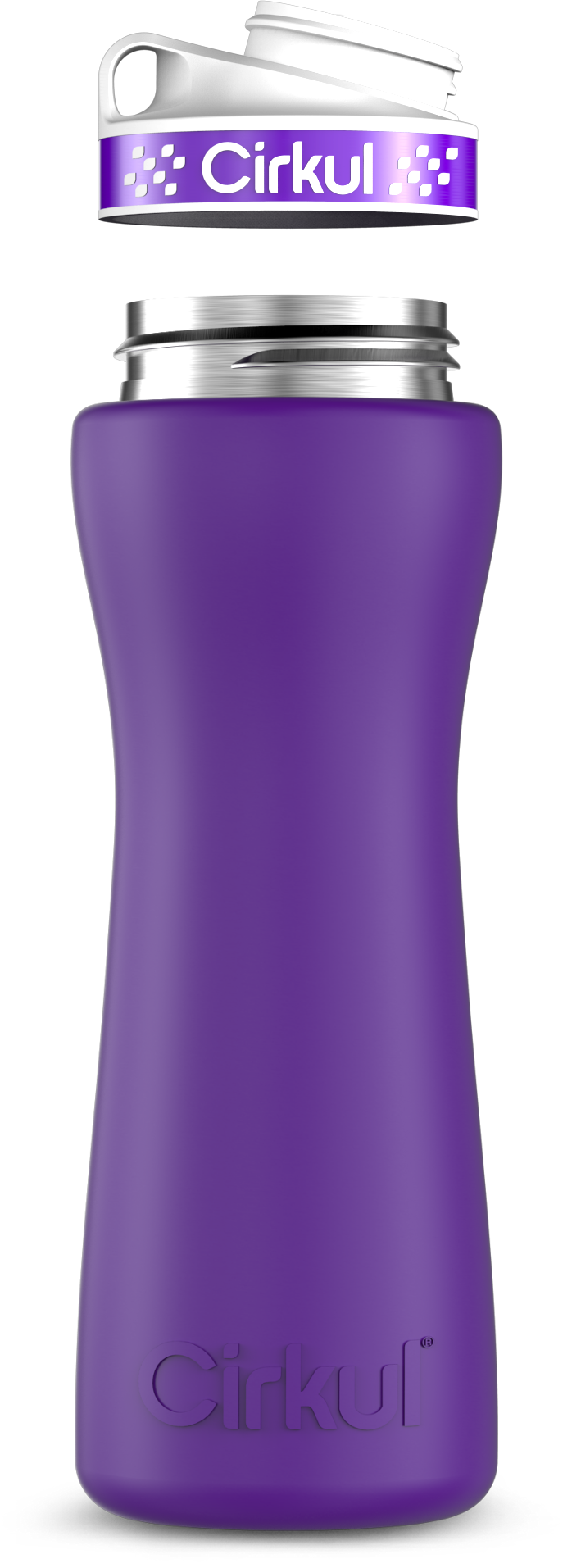 Custom 22oz. Stainless Steel Bottle & Comfort Grip Lid - U8JY