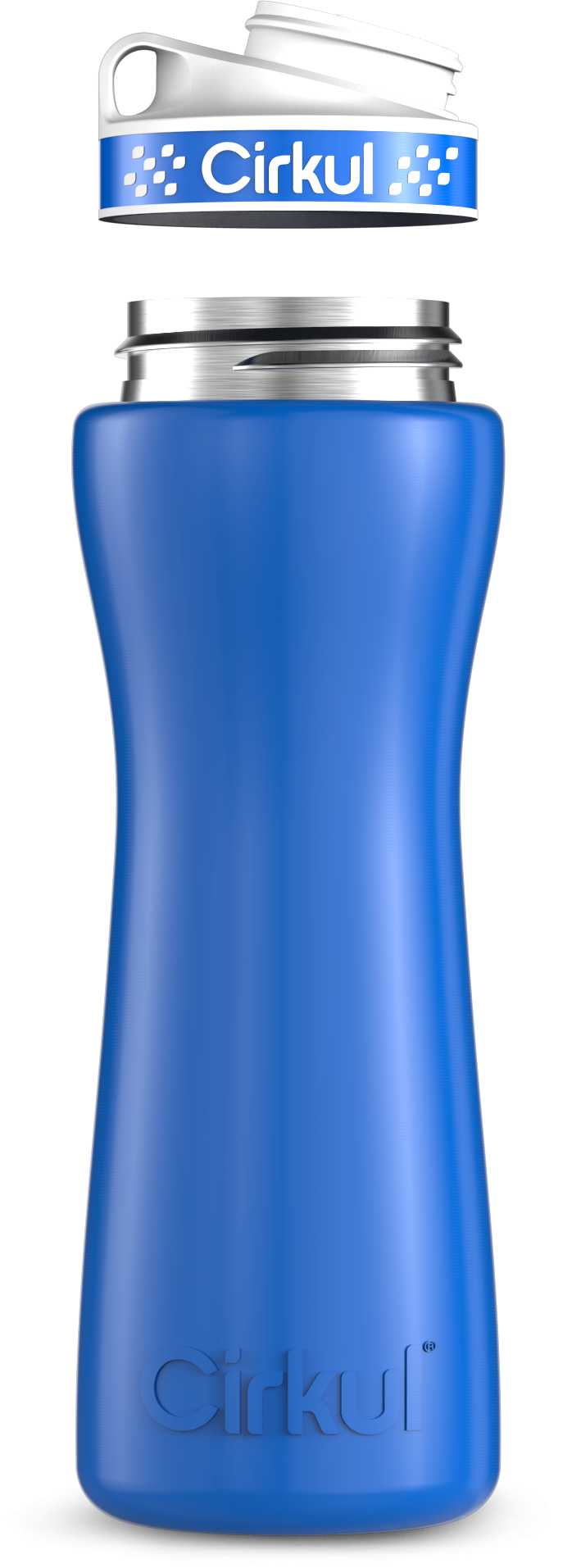 Custom 22oz. Stainless Steel Bottle & Comfort Grip Lid - U8JY