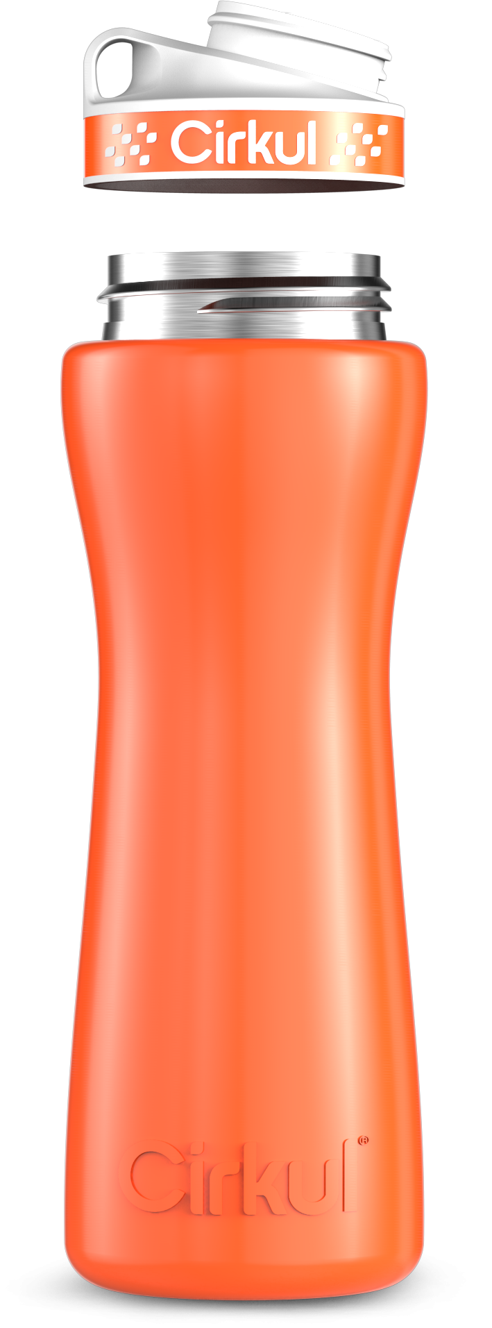 Custom 22oz. Stainless Steel Bottle & Comfort Grip Lid - U8JY