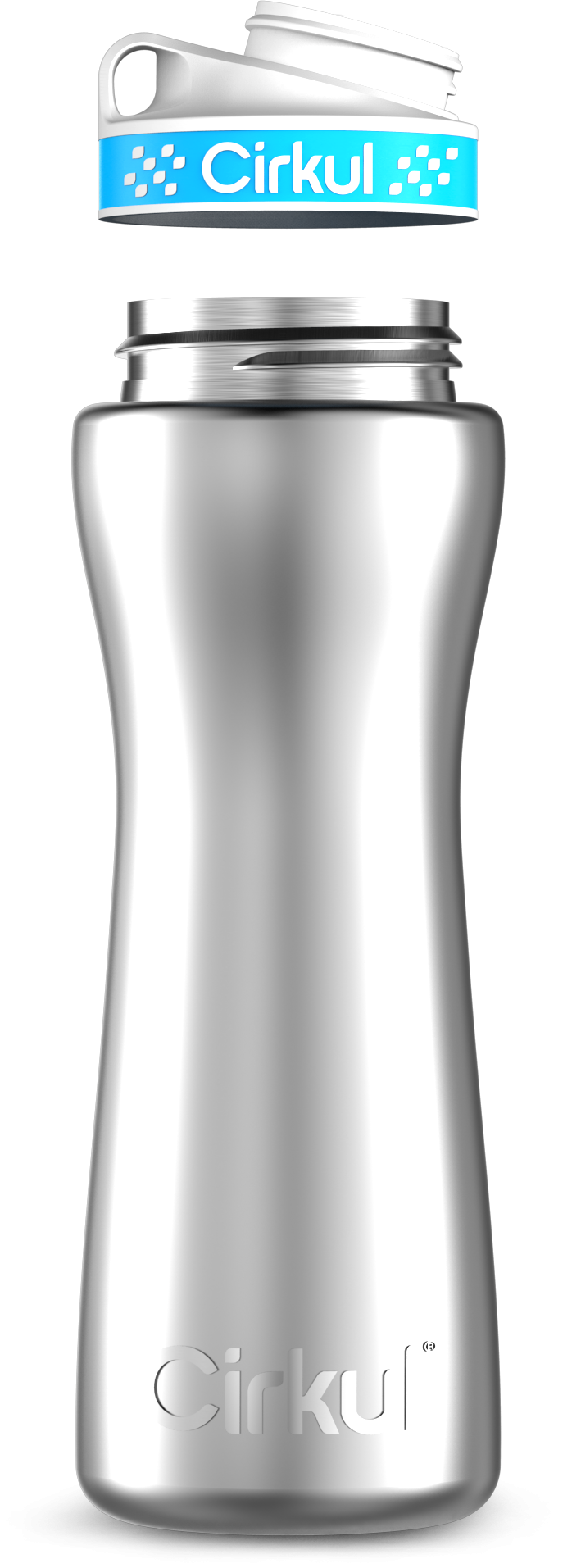Custom 22oz. Stainless Steel Bottle & Comfort Grip Lid - U8JY