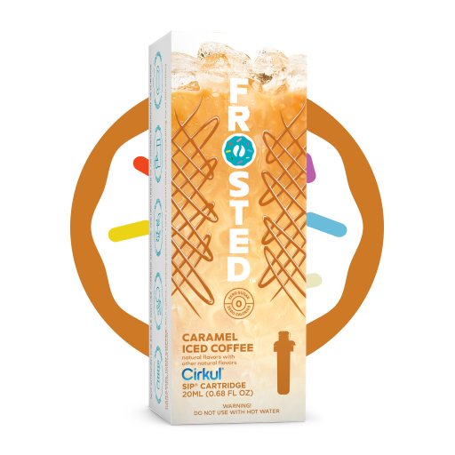 Frosted Caramel Iced Coffee - S76G