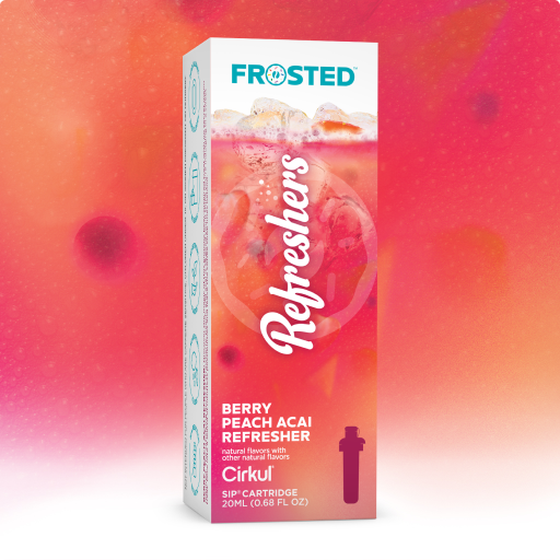 Frosted Berry Peach Acai Refresher - 5MT3