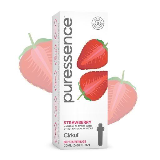 Puressence Strawberry (Unsweetened) - E529